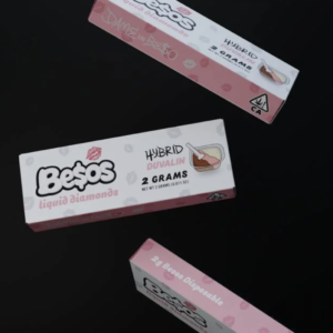 Besos Duvalin 2G Disposable Vape Hybrid authentic premium BESOS disposable with sleek packaging