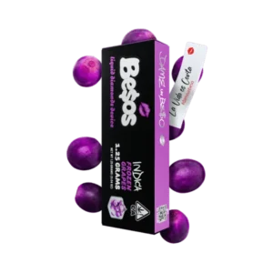 BESOS FROZEN GRAPES DISPOSABLE premium Besos disposable with icy grape flavor and smooth 2G performance