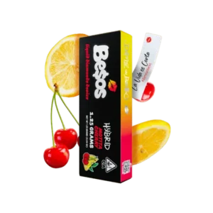 BESOS MOTITA CHERRY DISPOSABLE premium Besos disposable with sweet cherry flavor and smooth 2G design